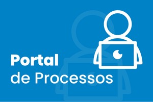 Cores azuis Portal de Processos